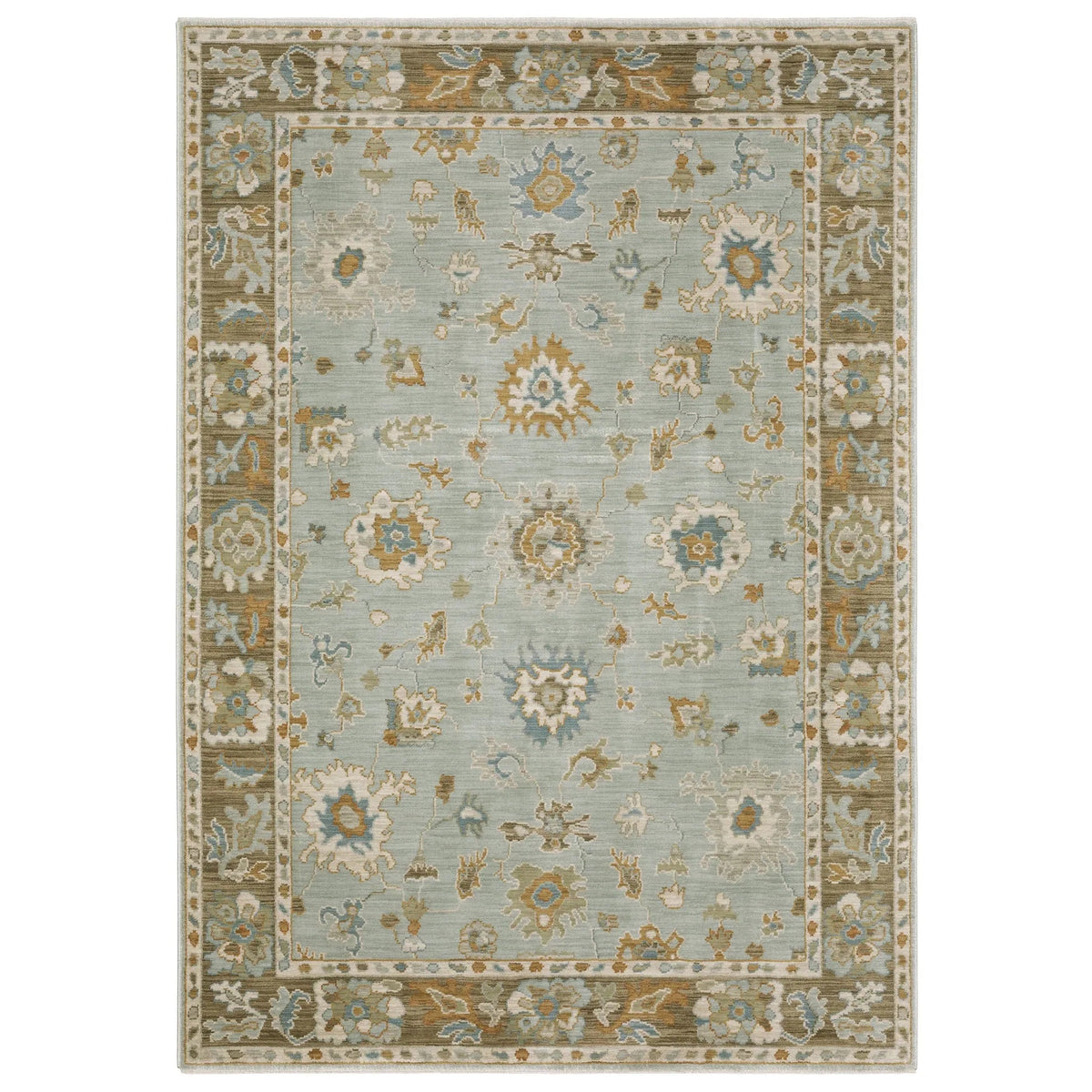 Oriental Weavers Sphinx Maeve MAE06 Rust Rugs - main flat