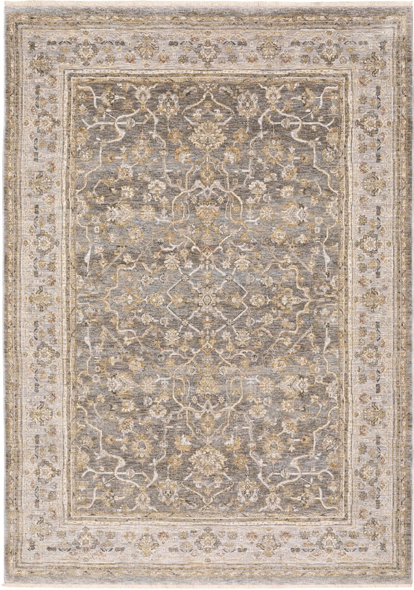 Oriental Weavers Sphinx Maharaja 040M1 Grey/ Gold Rugs.