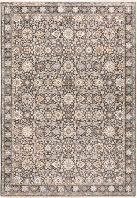 Oriental Weavers Sphinx Maharaja 071N1 Charcoal/ Ivory Rugs.
