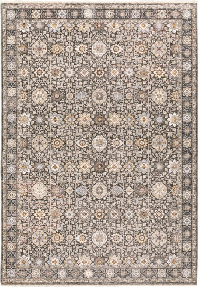 Oriental Weavers Sphinx Maharaja 071N1 Charcoal/ Ivory Rugs.