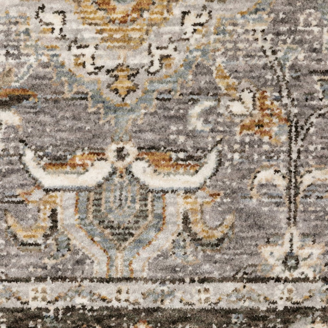 Oriental Weavers Sphinx Maharaja 091E1 Grey/ Blue Rugs.