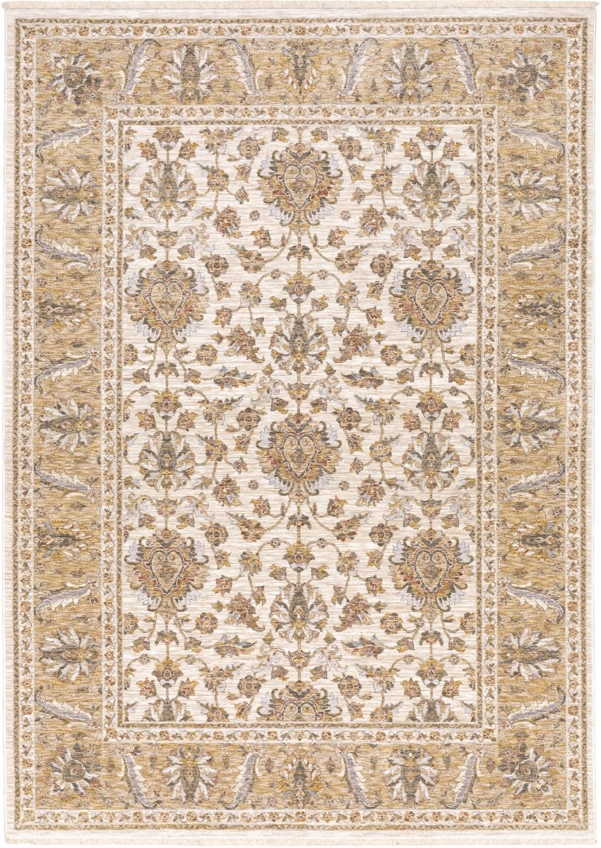 Oriental Weavers Sphinx Maharaja 5091W Ivory/ Gold Rugs.