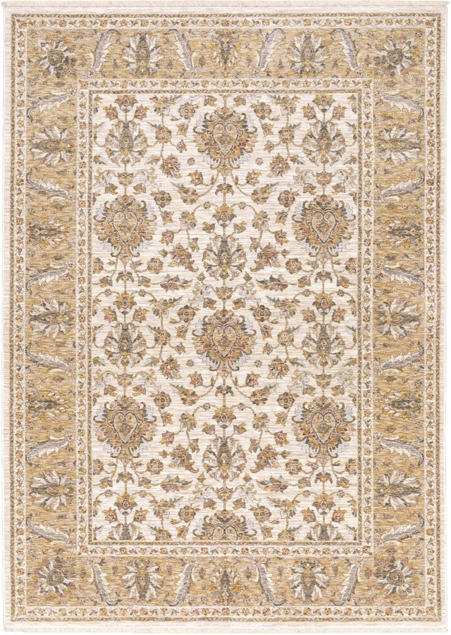 Oriental Weavers Sphinx Maharaja 5091W Ivory/ Gold Rugs.