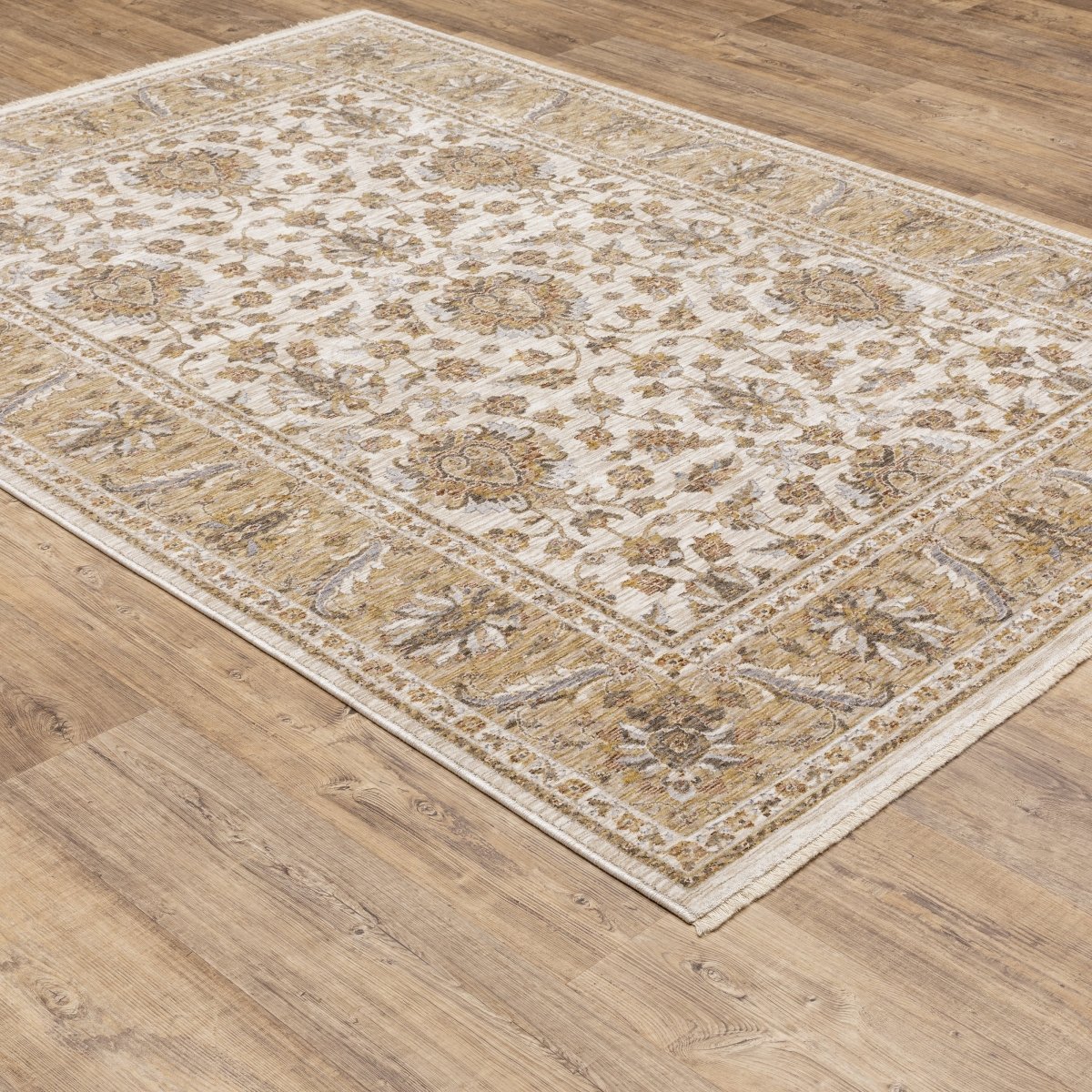 Oriental Weavers Sphinx Maharaja 5091W Ivory/ Gold Rugs.
