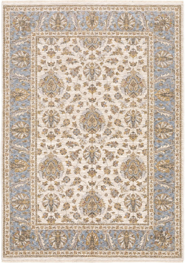 Oriental Weavers Sphinx Maharaja 5091Z Ivory/ Blue Rugs.