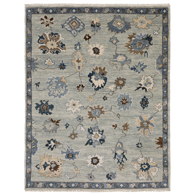 Oriental Weavers Sphinx MAJORCA MAJ06 Blue Floral Rugs