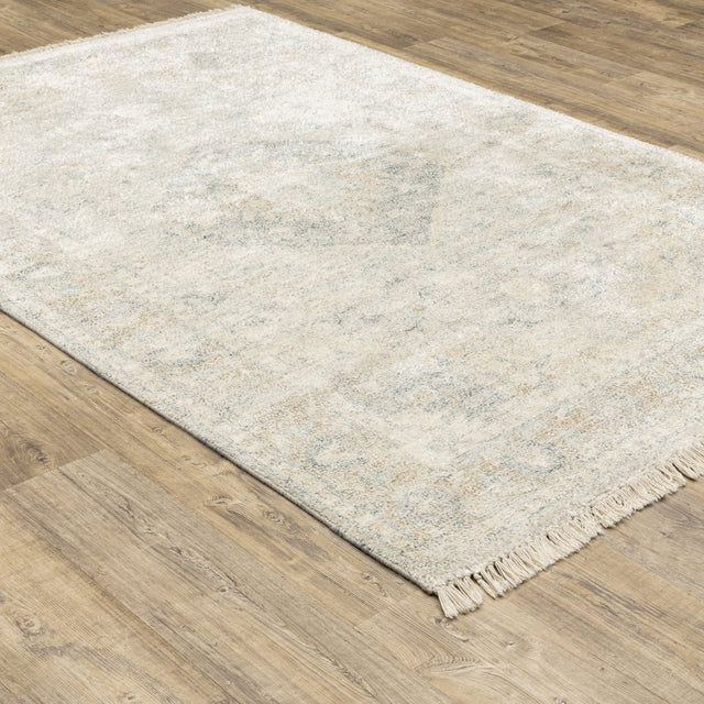 Oriental Weavers Sphinx Malabar 45303 Beige/ Grey Rugs.