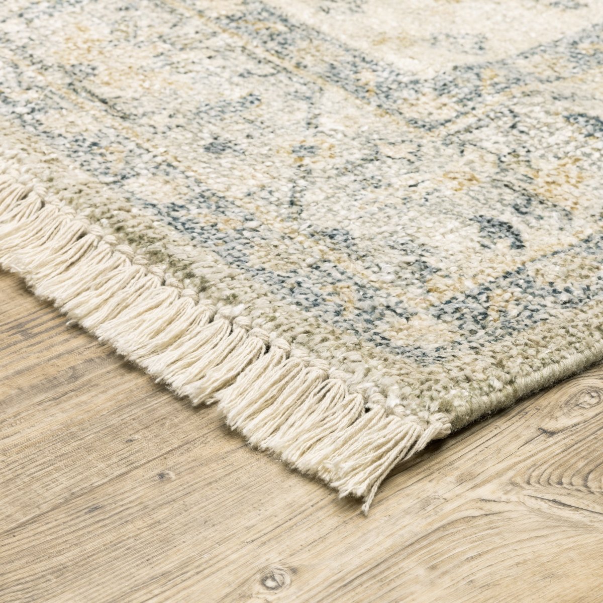 Oriental Weavers Sphinx Malabar 45304 Beige/ Charcoal Rugs.