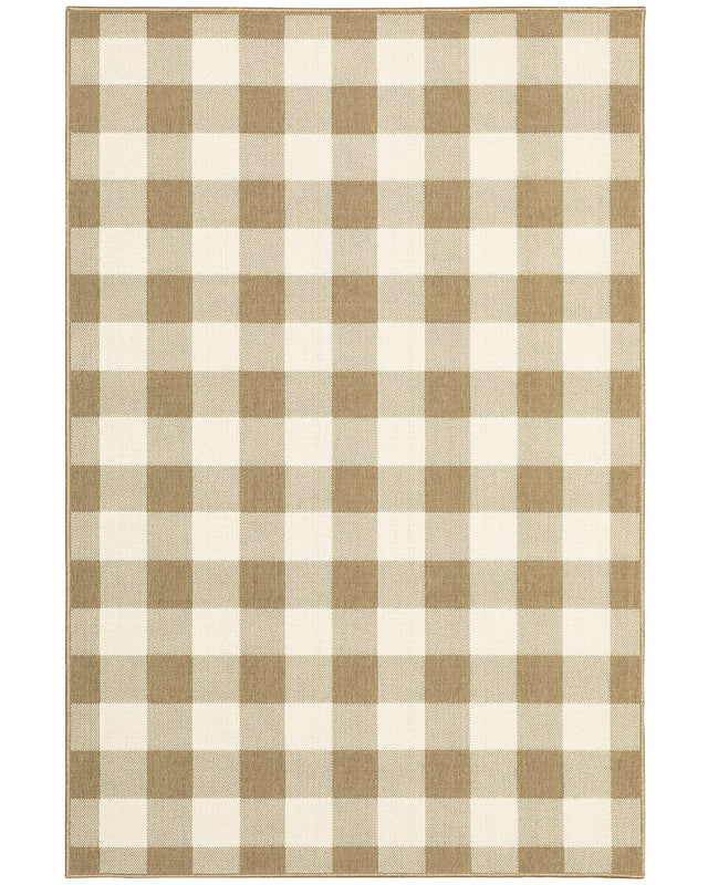 Oriental Weavers Sphinx Marina 2598I Tan / Ivory Rugs.