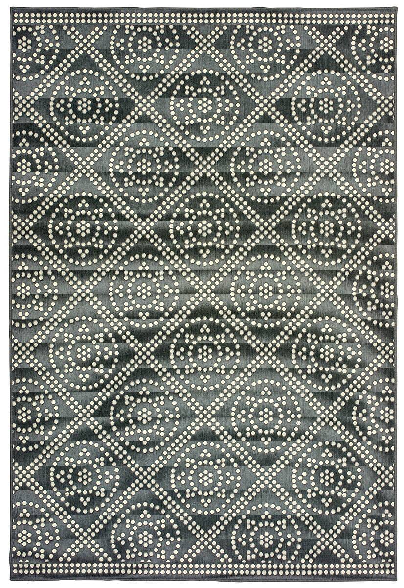 Oriental Weavers Sphinx Marina 3969L Grey / Ivory Rugs.