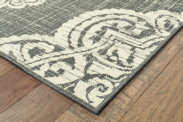 Oriental Weavers Sphinx Marina 5929E Grey / Ivory Rugs.
