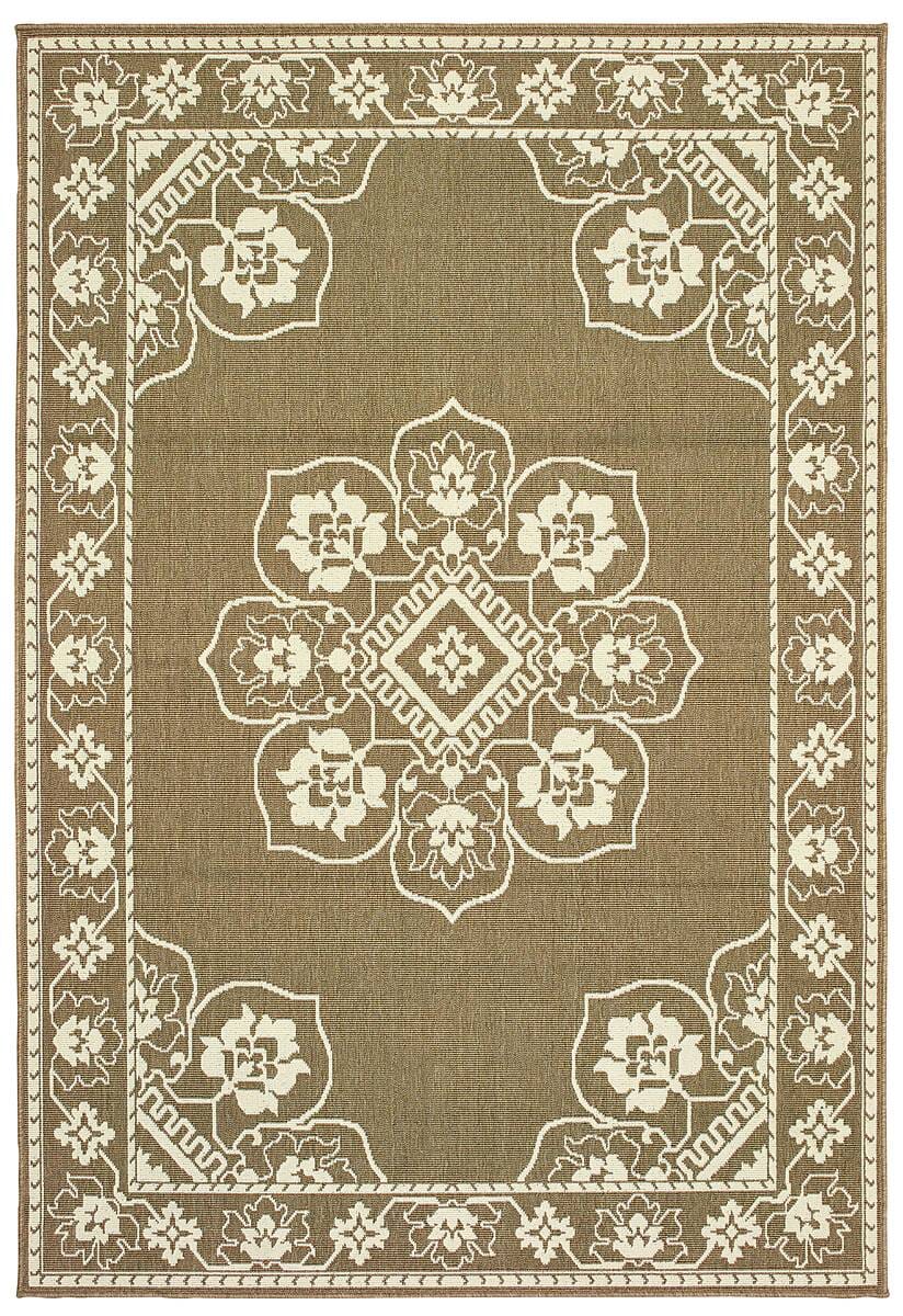 Oriental Weavers Sphinx Marina 7764J Tan / Ivory Rugs.