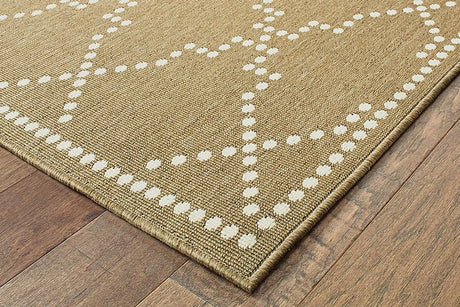 Oriental Weavers Sphinx Marina 7765Y Tan / Ivory Rugs.
