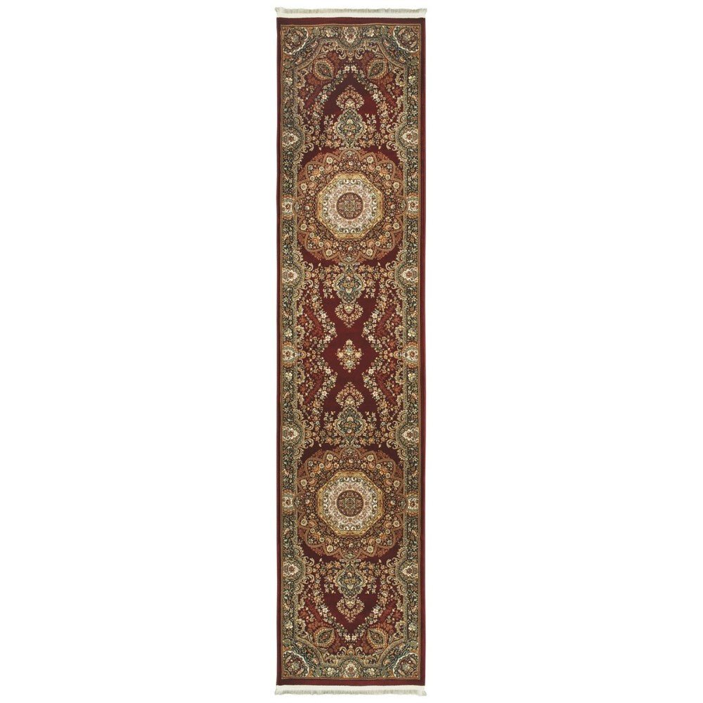 Oriental Weavers Sphinx Masterpiece 113R2 Red / Multi Rugs.