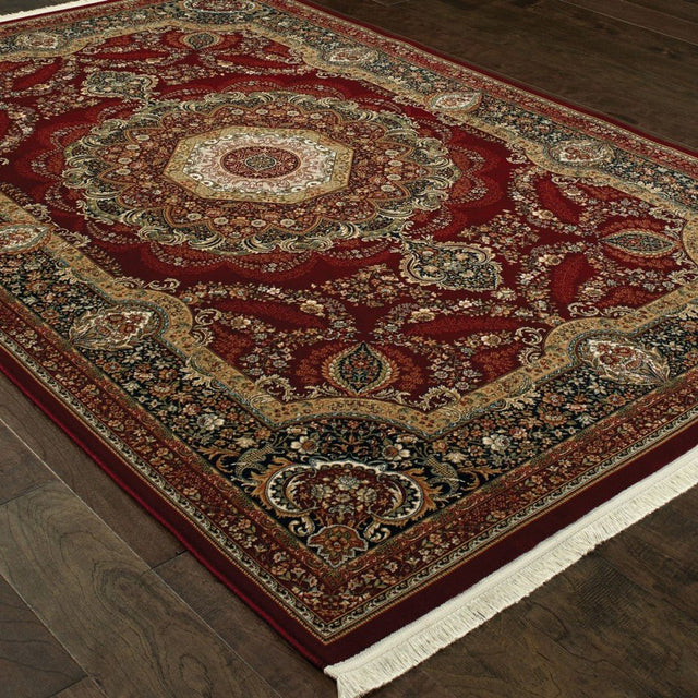 Oriental Weavers Sphinx Masterpiece 113R2 Red / Multi Rugs.
