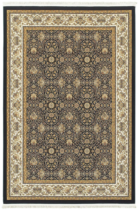 Oriental Weavers Sphinx Masterpiece 1331B Navy / Ivory Rugs.
