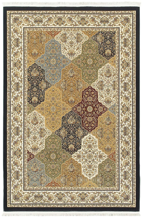 Oriental Weavers Sphinx Masterpiece 1331X Navy / Multi Rugs.
