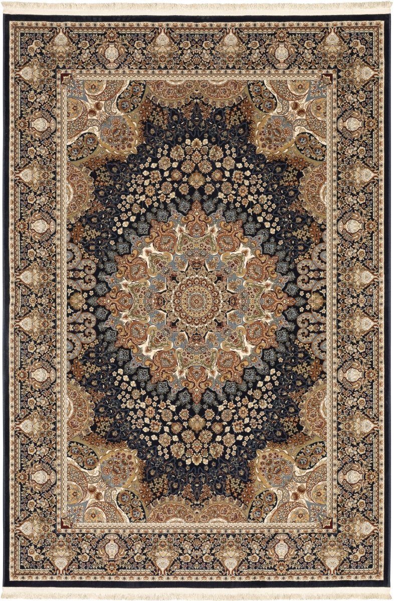 Oriental Weavers Sphinx Masterpiece 1802B Navy/ Multi Rugs.