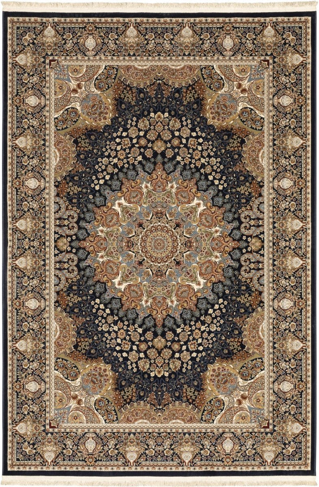 Oriental Weavers Sphinx Masterpiece 1802B Navy/ Multi Rugs.