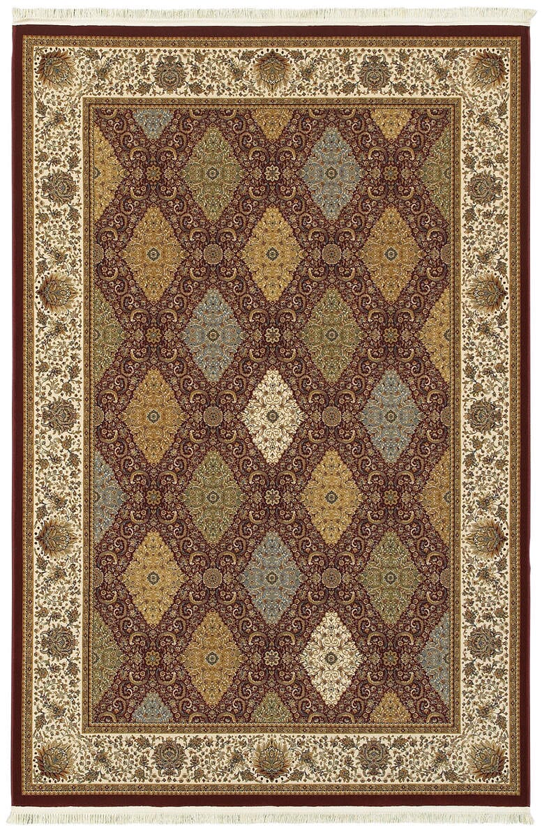 Oriental Weavers Sphinx Masterpiece 530M2 Red / Multi Rugs.