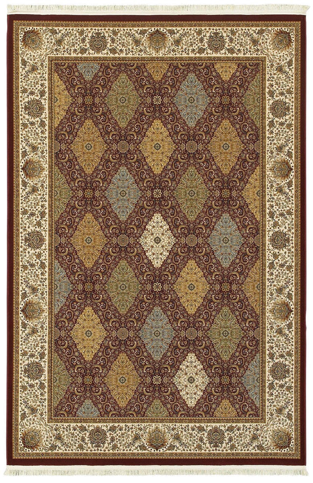 Oriental Weavers Sphinx Masterpiece 530M2 Red / Multi Rugs.