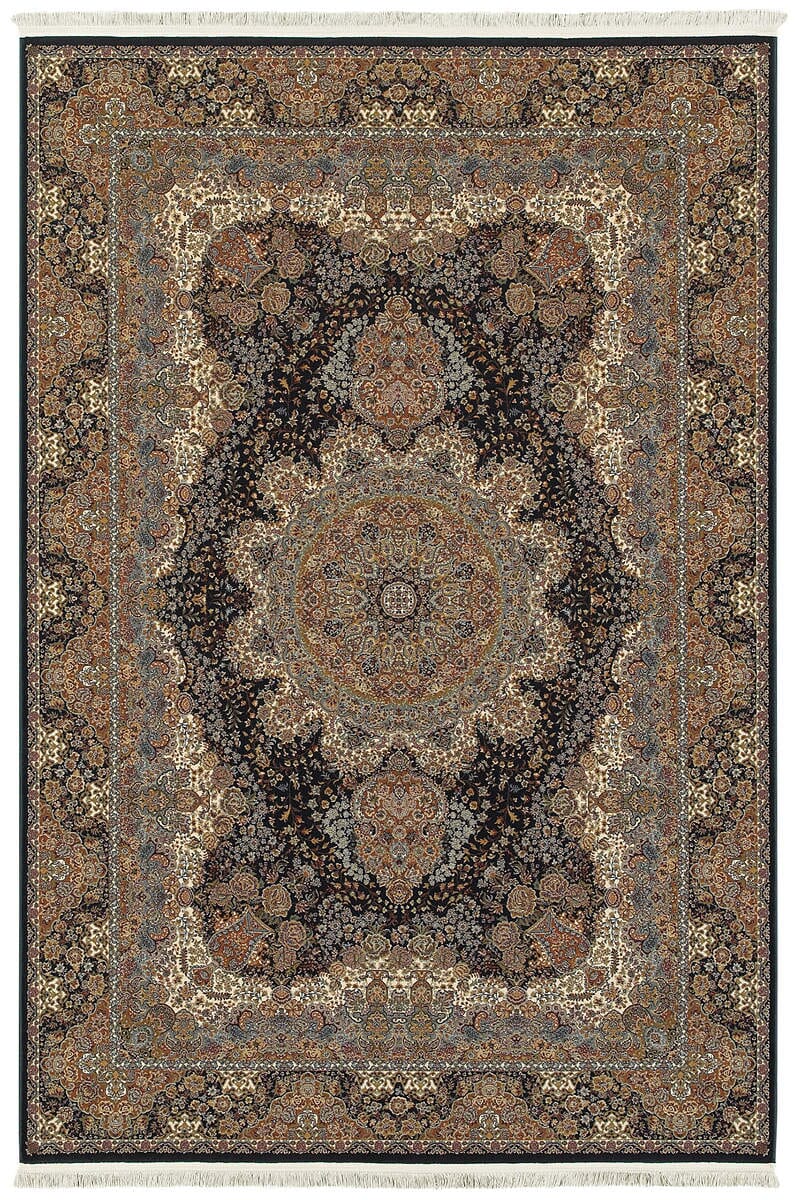 Oriental Weavers Sphinx Masterpiece 5501K Black / Multi Rugs.