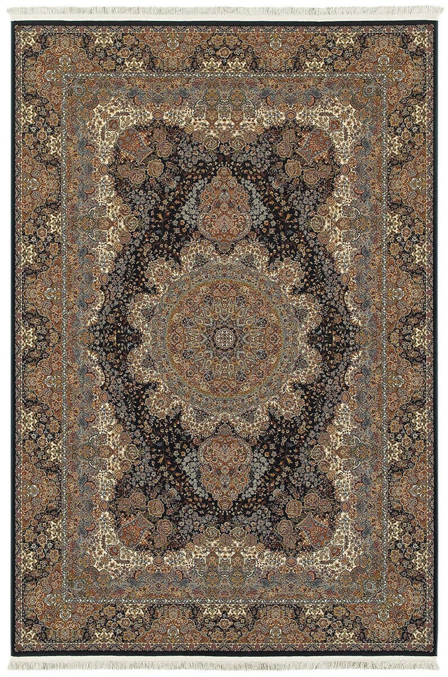 Oriental Weavers Sphinx Masterpiece 5501K Black / Multi Rugs.