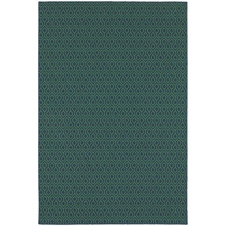 Oriental Weavers Sphinx Meridian 1634Q Navy / Green Rugs.