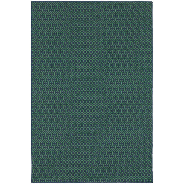 Oriental Weavers Sphinx Meridian 1634Q Navy / Green Rugs.