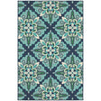 Oriental Weavers Sphinx Meridian 2206B Blue / Green Rugs.