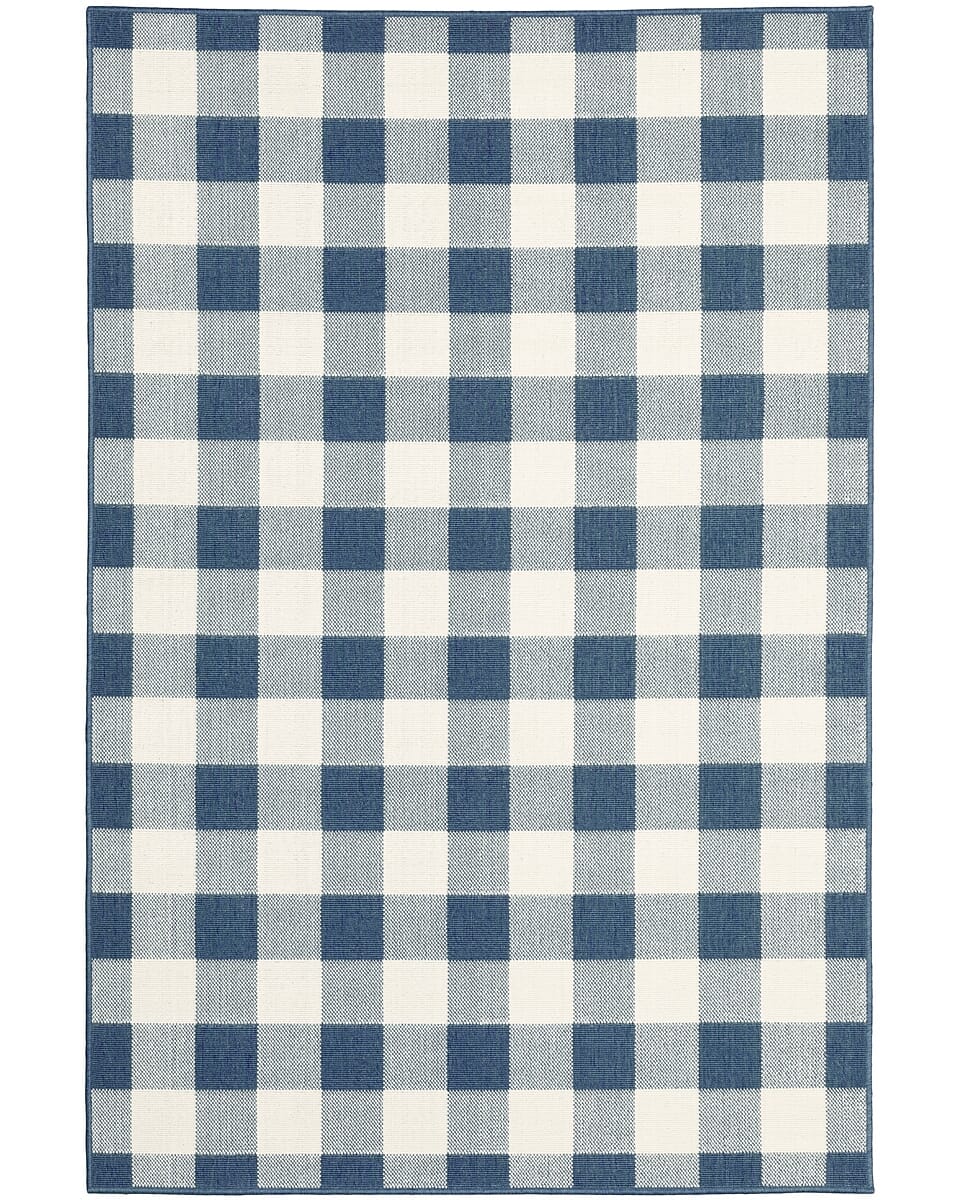 Oriental Weavers Sphinx Meridian 2598V Blue / Ivory Rugs.