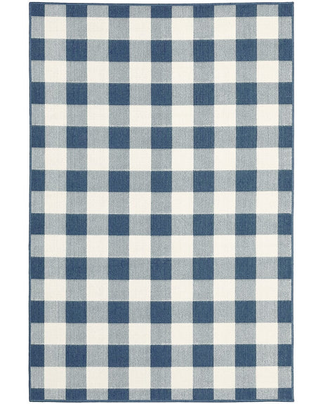 Oriental Weavers Sphinx Meridian 2598V Blue / Ivory Rugs.