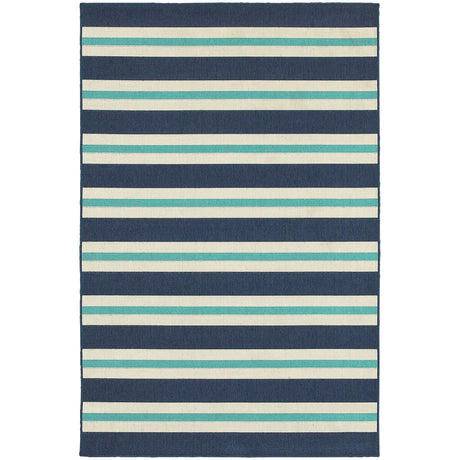 Oriental Weavers Sphinx Meridian 5701B Blue / Ivory Rugs.