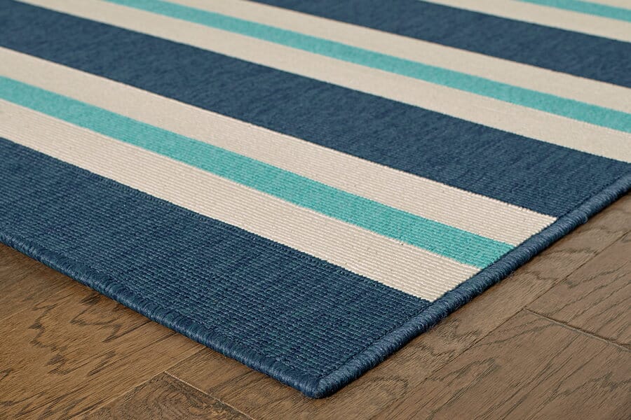 Oriental Weavers Sphinx Meridian 5701B Blue / Ivory Rugs.