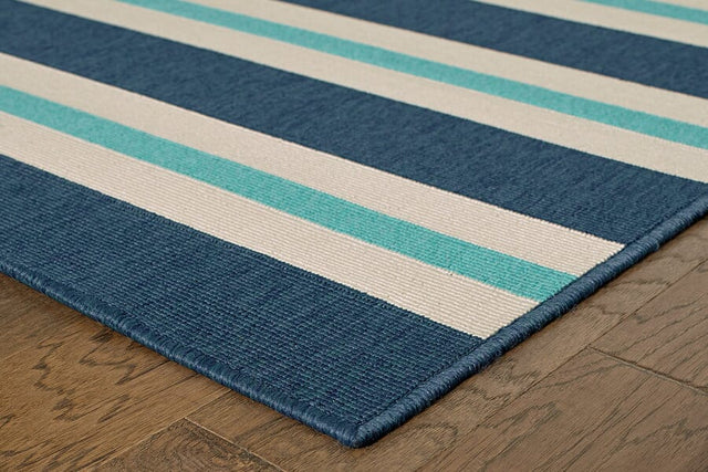 Oriental Weavers Sphinx Meridian 5701B Blue / Ivory Rugs.