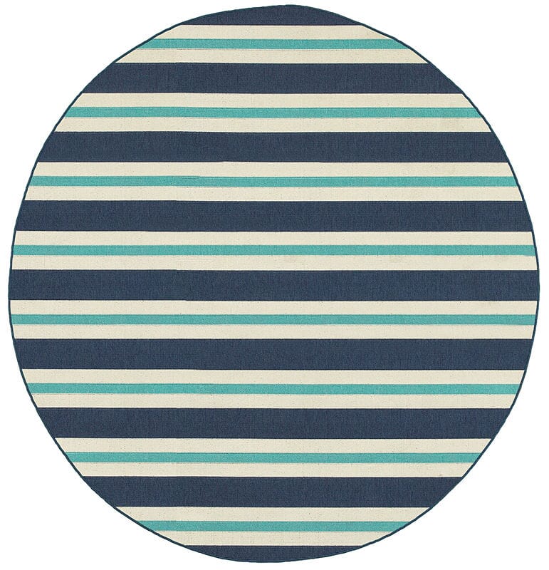 Oriental Weavers Sphinx Meridian 5701B Blue / Ivory Rugs.