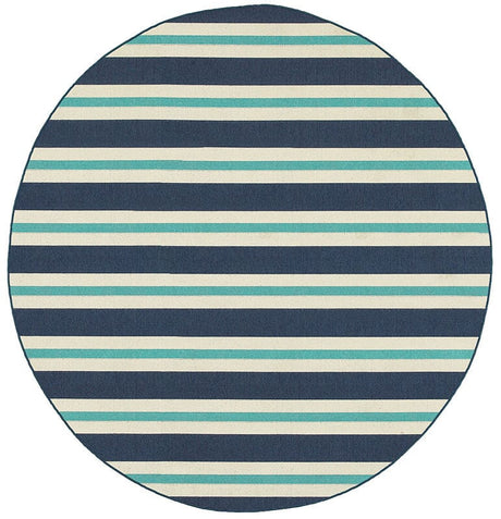 Oriental Weavers Sphinx Meridian 5701B Blue / Ivory Rugs.