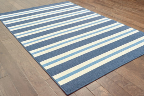 Oriental Weavers Sphinx Meridian 5701B Blue / Ivory Rugs.