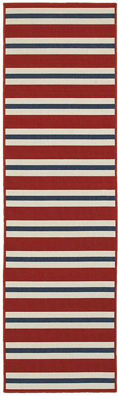 Oriental Weavers Sphinx Meridian 5701R Red / Blue Rugs.
