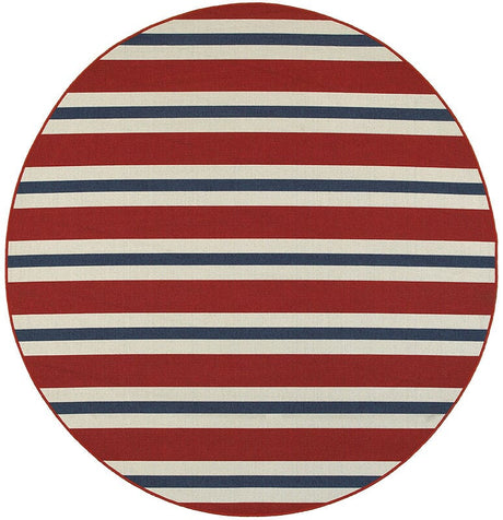 Oriental Weavers Sphinx Meridian 5701R Red / Blue Rugs.