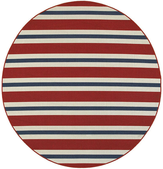 Oriental Weavers Sphinx Meridian 5701R Red / Blue Rugs.