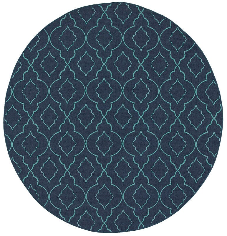 Oriental Weavers Sphinx Meridian 7541B Navy / Blue Rugs.