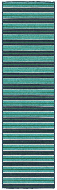 Oriental Weavers Sphinx Meridian 9652F Blue / Green Rugs.