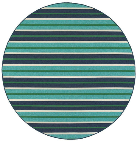 Oriental Weavers Sphinx Meridian 9652F Blue / Green Rugs.