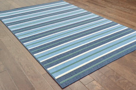 Oriental Weavers Sphinx Meridian 9652F Blue / Green Rugs.