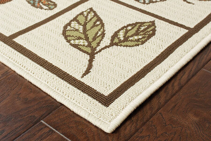 Oriental Weavers Sphinx Montego 2266w Ivory / Brown Rugs.