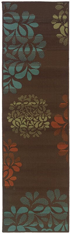 Oriental Weavers Sphinx Montego 2635n Brown / Blue Rugs.