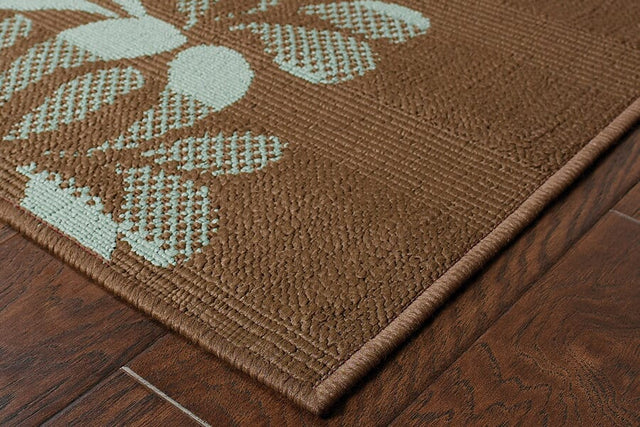 Oriental Weavers Sphinx Montego 2635n Brown / Blue Rugs.