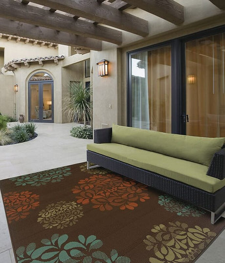 Oriental Weavers Sphinx Montego 2635n Brown / Blue Rugs.