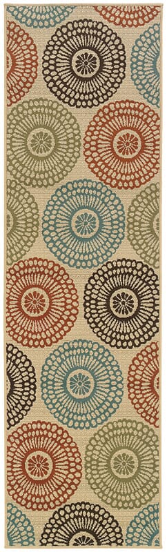 Oriental Weavers Sphinx Montego 697J6 Beige / Blue Rugs.